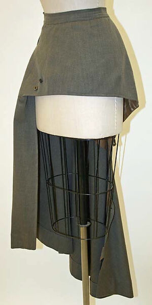 Riding habit, wool, cotton, British