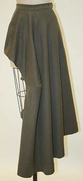 Riding habit, wool, cotton, British