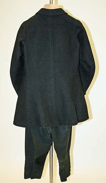 Riding habit, wool, British