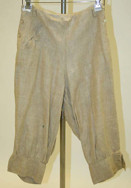 Athletic ensemble, Franklin Simon &amp; Co. (American, founded 1902), linen, American