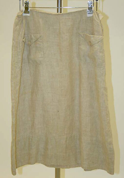 Athletic ensemble, Franklin Simon &amp; Co. (American, founded 1902), linen, American