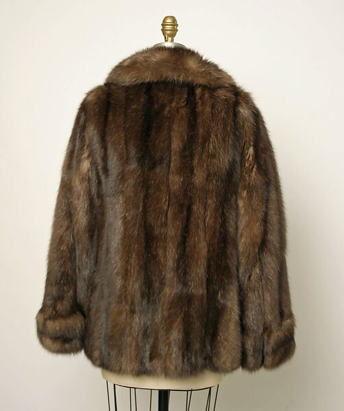Jacket, Bergdorf Goodman (American, founded 1899), fur, American
