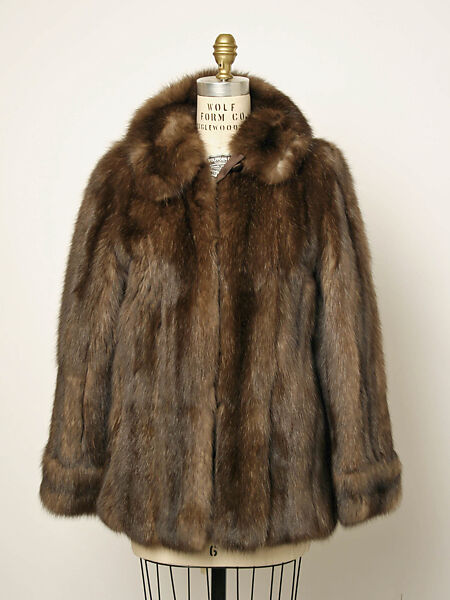Jacket, Bergdorf Goodman (American, founded 1899), fur, American 