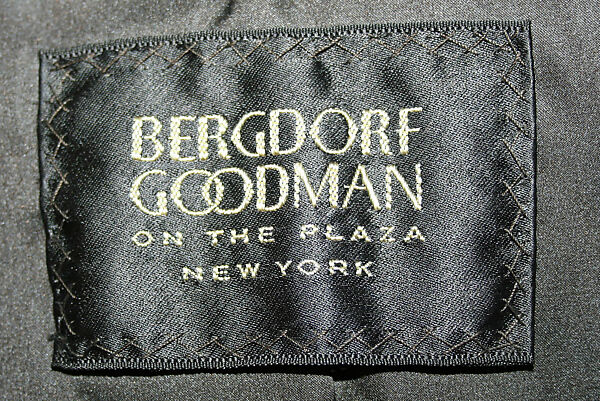Jacket, Bergdorf Goodman (American, founded 1899), fur, American