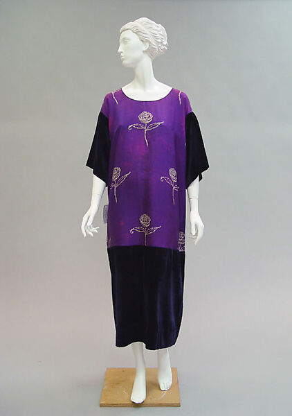 "La Rose d'Iribe", Paul Poiret (French, Paris 1879–1944 Paris), (a)silk
(b) linen, wool, cotton, French