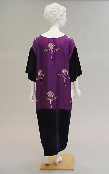 "La Rose d'Iribe", Paul Poiret (French, Paris 1879–1944 Paris), (a)silk
(b) linen, wool, cotton, French