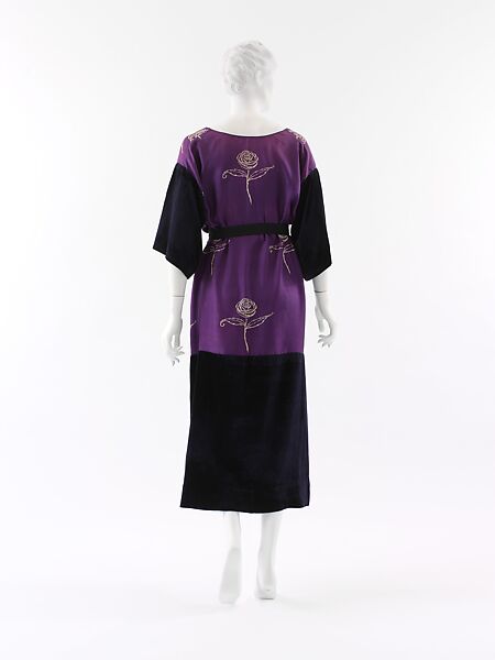 "La Rose d'Iribe", Paul Poiret (French, Paris 1879–1944 Paris), (a)silk
(b) linen, wool, cotton, French