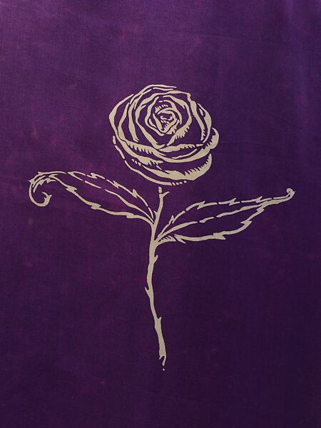 "La Rose d'Iribe", Paul Poiret (French, Paris 1879–1944 Paris), (a)silk
(b) linen, wool, cotton, French