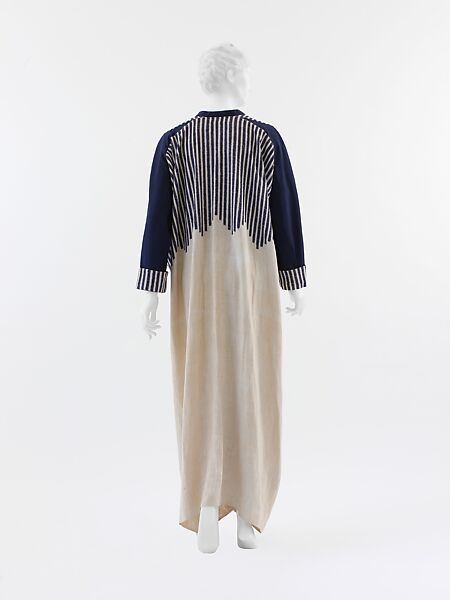 "Manteau D'Auto", Paul Poiret  French, linen, silk, cellulose, French