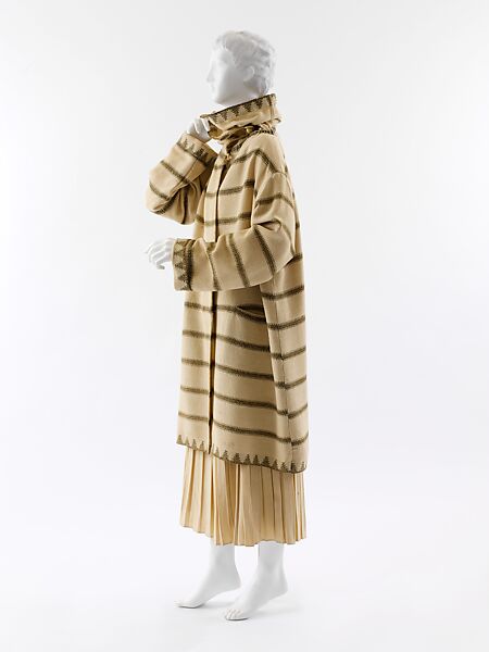 Coat, Paul Poiret (French, Paris 1879–1944 Paris), wool, rayon, French