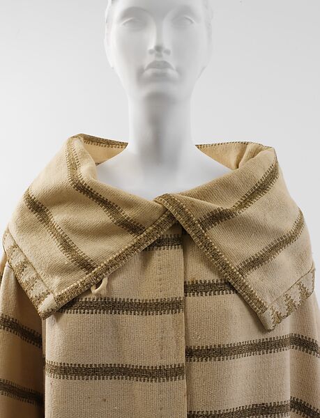 Coat, Paul Poiret (French, Paris 1879–1944 Paris), wool, rayon, French