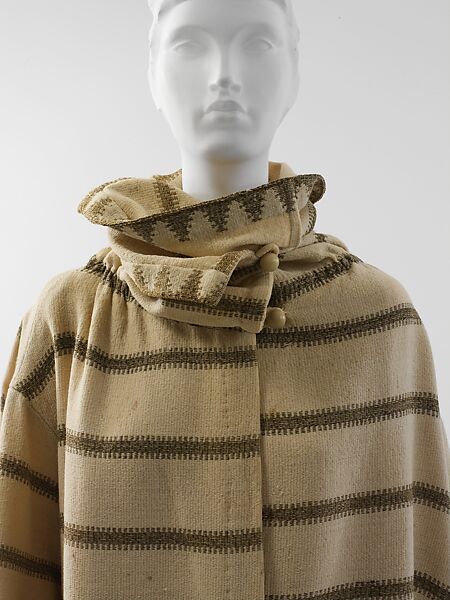 Coat, Paul Poiret (French, Paris 1879–1944 Paris), wool, rayon, French