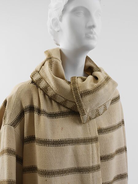 Coat, Paul Poiret (French, Paris 1879–1944 Paris), wool, rayon, French