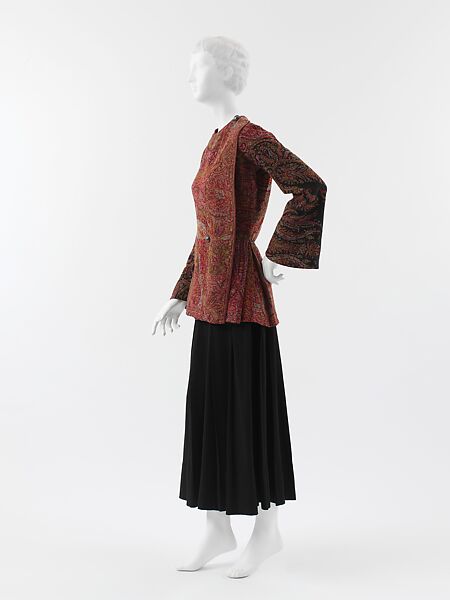 Jacket, Paul Poiret (French, Paris 1879–1944 Paris), wool, cotton, rayon, French