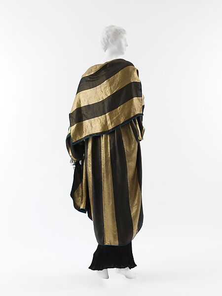 "Pré Catelan", Paul Poiret (French, Paris 1879–1944 Paris), silk, metallic thread, French