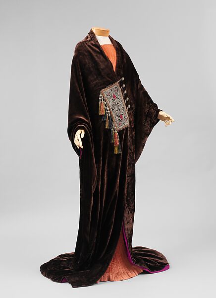 "Paris", Paul Poiret (French, Paris 1879–1944 Paris), silk, wool, metallic thread, French 