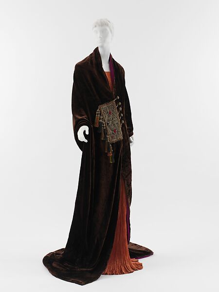 "Paris", Paul Poiret (French, Paris 1879–1944 Paris), silk, wool, metallic thread, French