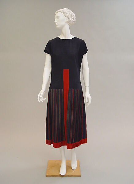 Mademoiselle, Paul Poiret (French, Paris 1879–1944 Paris), wool, French