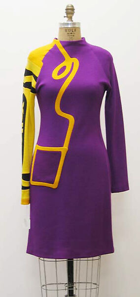 Dress, Christian Francis Roth (American, born 1969), wool, American