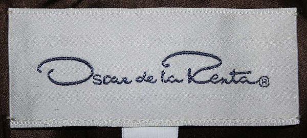 Ensemble, Oscar de la Renta, LLC. (American, founded 1965), a,b) silk, metallic thread; c) silk, wool, and metallic thread, American