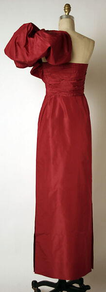 Evening dress, Madame Grès (Germaine Émilie Krebs) (French, Paris 1903–1993 Var region), silk, French