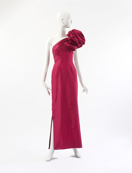 Evening dress, Madame Grès (Germaine Émilie Krebs) (French, Paris 1903–1993 Var region), silk, French 