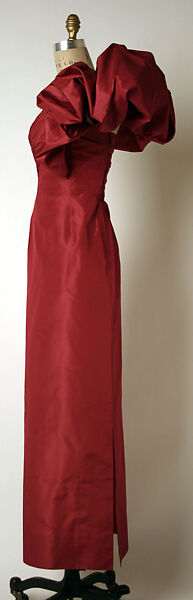 Evening dress, Madame Grès (Germaine Émilie Krebs) (French, Paris 1903–1993 Var region), silk, French