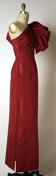 Evening dress, Madame Grès (Germaine Émilie Krebs) (French, Paris 1903–1993 Var region), silk, French