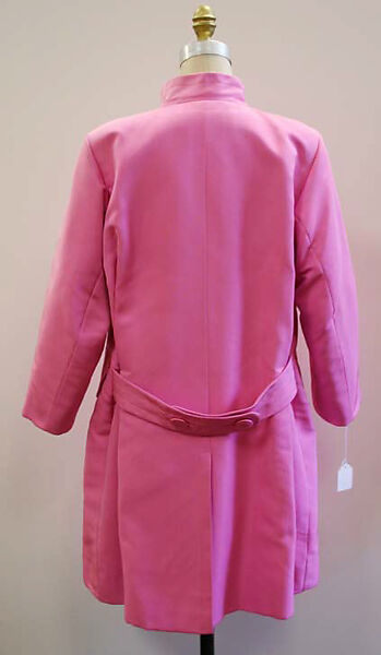 Coat, Yves Saint Laurent (French, founded 1961), silk, French