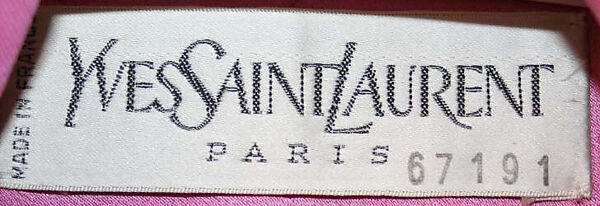Coat, Yves Saint Laurent (French, founded 1961), silk, French