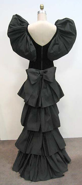 Evening dress, Yves Saint Laurent (French, founded 1961), silk, French