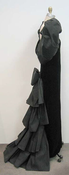 Evening dress, Yves Saint Laurent (French, founded 1961), silk, French