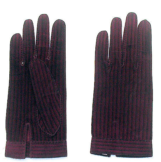 Gloves, Hermès (French, founded 1837), leather, French 