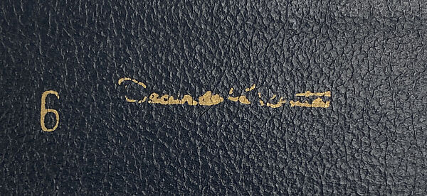 Dress, Oscar de la Renta, LLC. (American, founded 1965), a) wool; b) silk, enamel, metal, leather, American