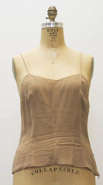 Ensemble, Oscar de la Renta, LLC. (American, founded 1965), a, b) silk, cotton, plastic; c) silk, American