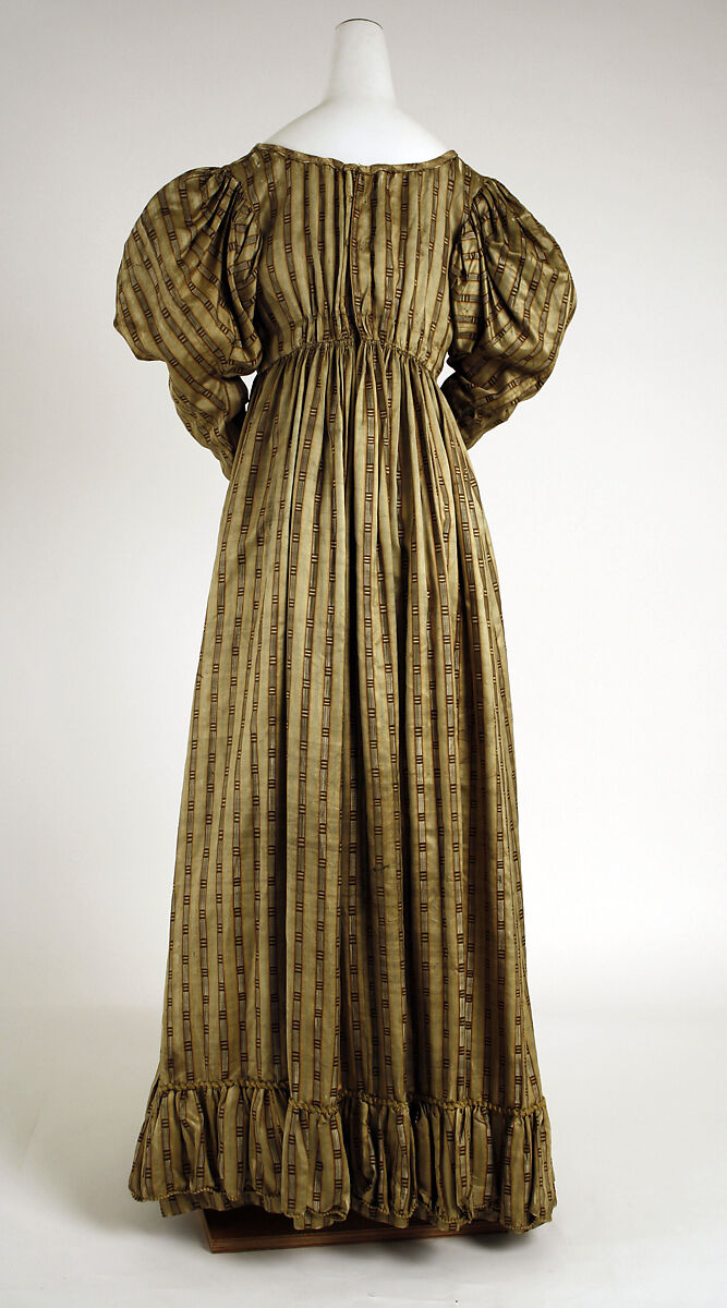 Dress, silk, European