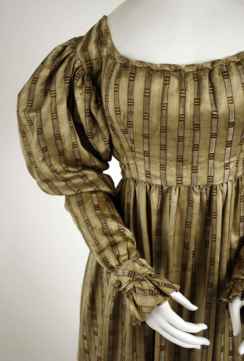 Dress, silk, European