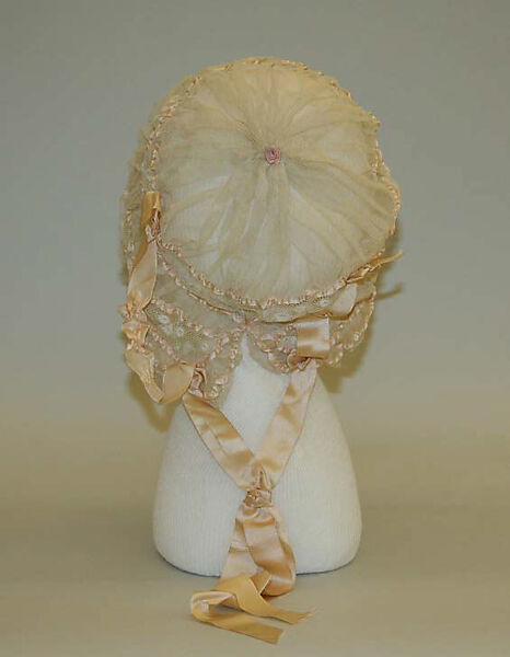 Boudoir cap, [no medium available], American or European