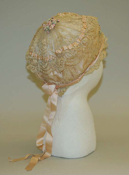 Boudoir cap, [no medium available], American or European