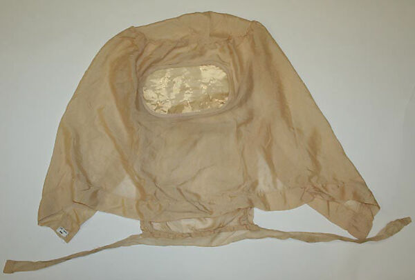 Veil, silk, isinglass, American or European 