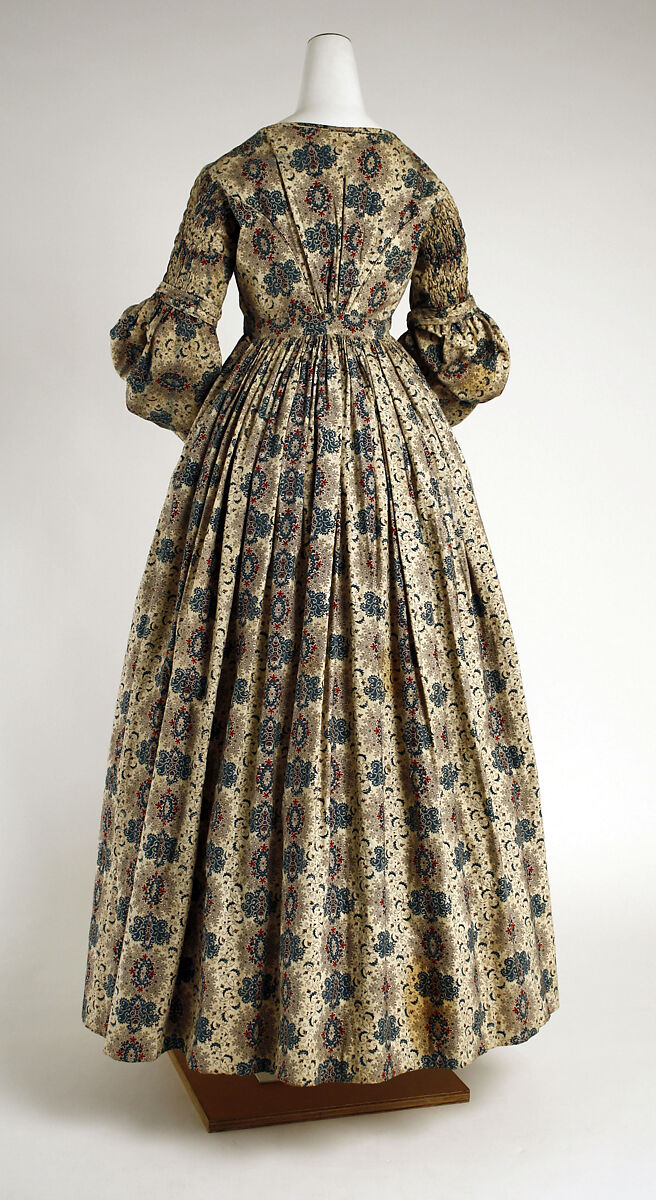 Dress, cotton, British