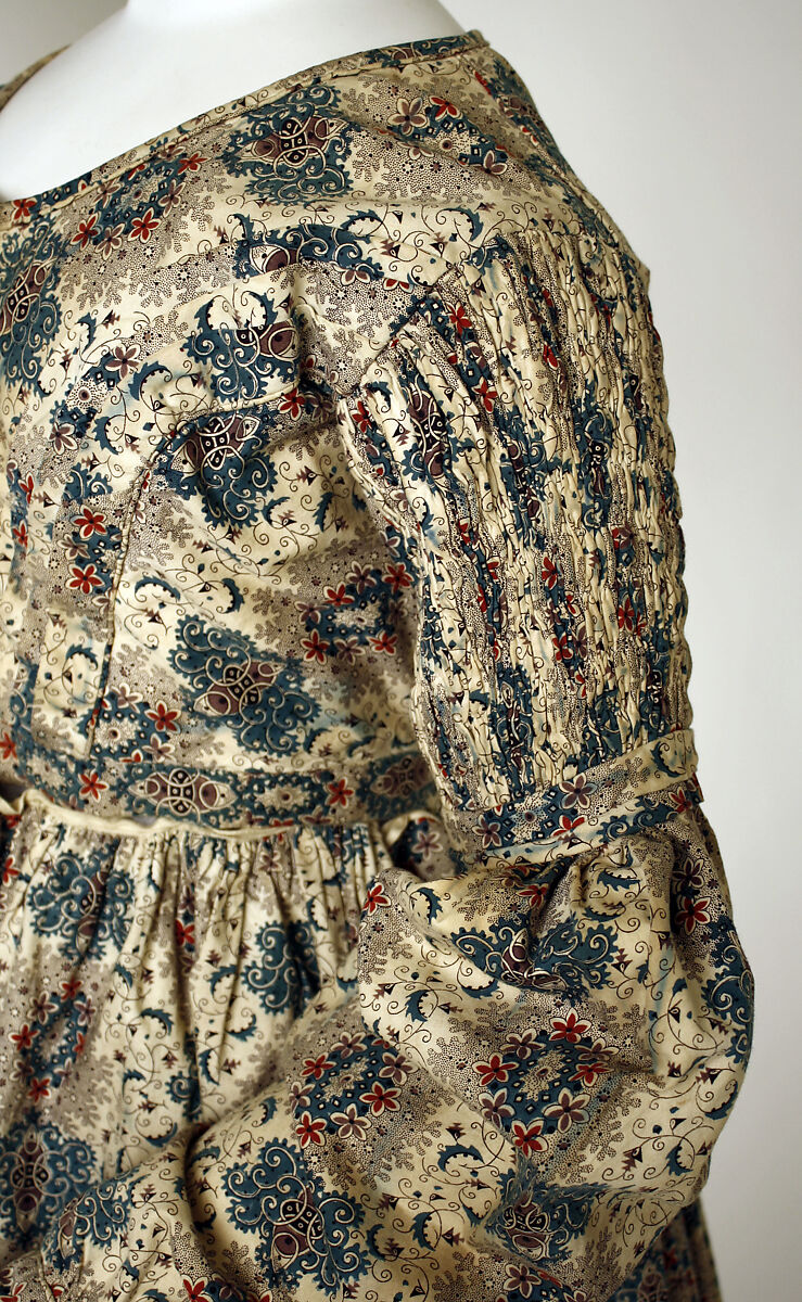 Dress, cotton, British