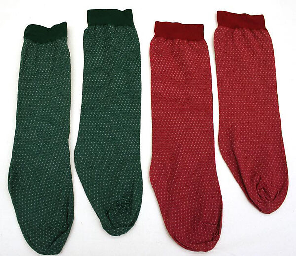 Stockings, Hanes Hosiery, Inc., nylon, spandex, American 
