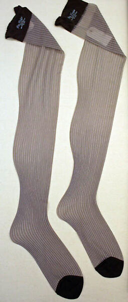 Stockings, nylon, polyester, probably American 