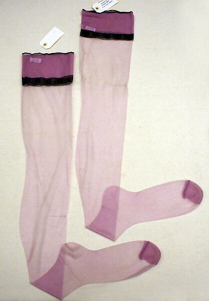Stockings, nylon, probably American 