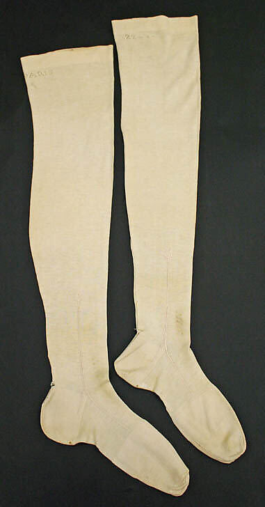 Stockings, cotton, French