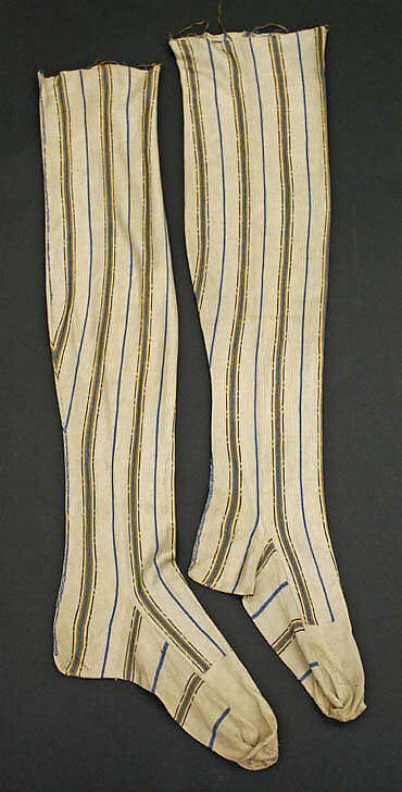 Stockings, silk, European 