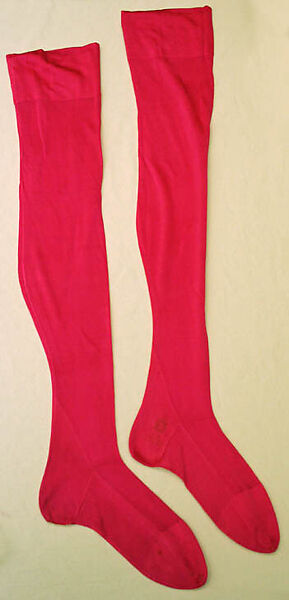 Stockings, silk, American or European 