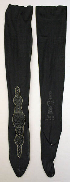 Stockings, silk, French 
