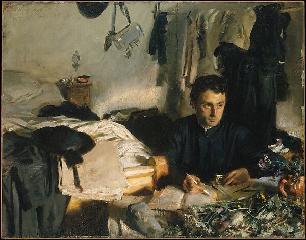 Padre Sebastiano, John Singer Sargent  American, Oil on canvas, American